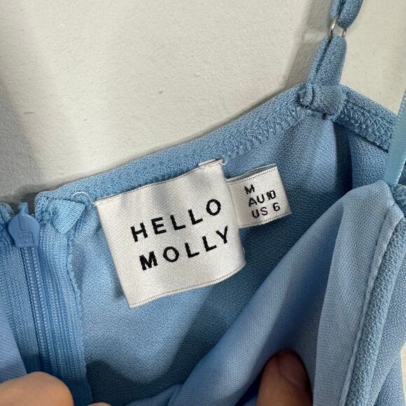 Hello Molly Blue Boldly Stood Midi Dress - Picture 6 of 12